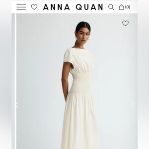 Elegant Cream Maxi Dress